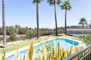 Maravilla zee, golf, zon bij Marbella